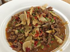 竹笋炒吊龙-加顺农场餐厅