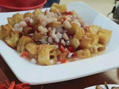 炒油条-同济大排档