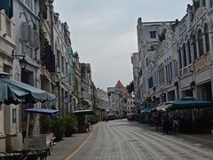 -海口骑楼小吃街