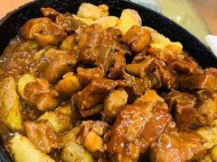 招牌板烧排骨-桃子餐厅·天津菜(王顶堤总店)