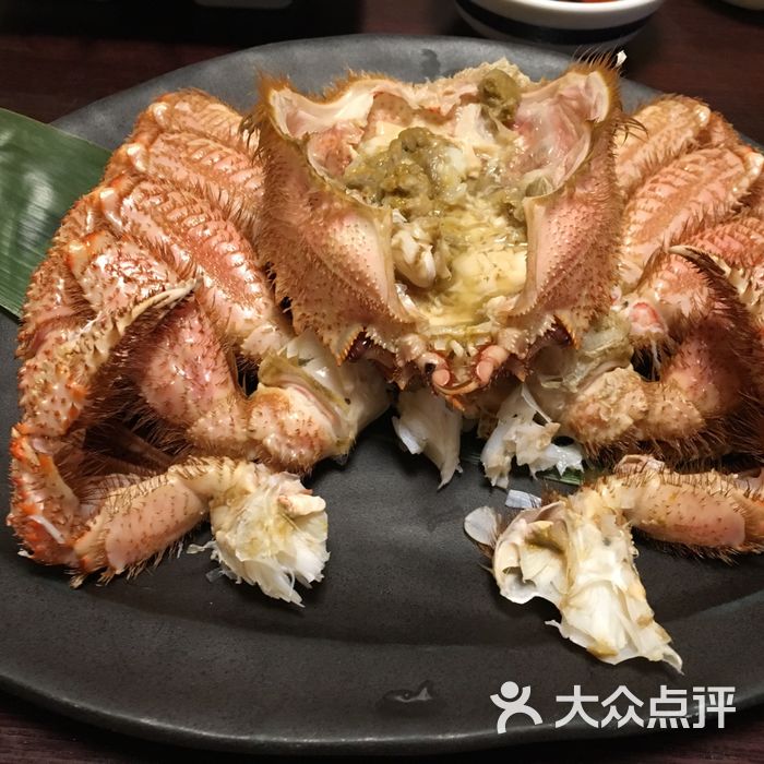 冰雪之门红毛蟹刺身图片-北京日本料理-大众点评网