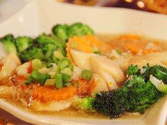 蟹肉带子煲-真浪花园海鲜餐馆