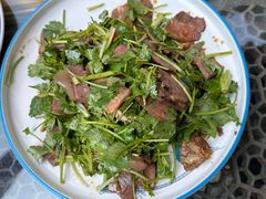 香菜拌牛肉-礼耕堂·百年茶人餐厅(梅家坞店)