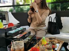 -深圳温德姆至尊酒店·大堂吧·户外花园