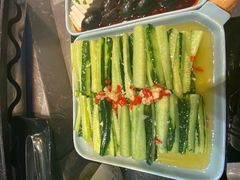 蒜泥黄瓜-千家粗粮王·火锅烧烤自助(庆阳店)