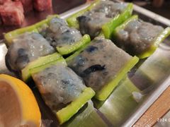 青椒虾滑-霸腹烤肉(厦门柚子番店)