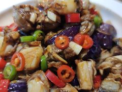 紫山茄拌扇贝-味莊·青岛菜(云霄路店)