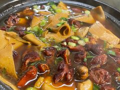 肥肠豆腐煲-手抄板凳江南菜(湖滨商业街店)