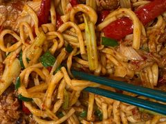 干煸炒面-羊巴道新疆菜·清真(上梅林店)
