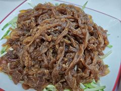 黄瓜拌海蜇-北戴河庆山饭店·海鲜砂锅粥(北戴河黑石路店)