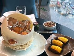 珊汁沙律大虾-柒园·三十年创意杭帮菜(龙湖滨江天街店)