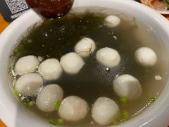 龙须草鱼丸汤-南蚝小贝海鲜特色餐厅(南澳岛店)