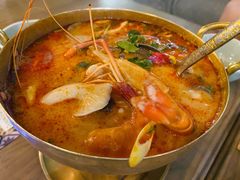 海鲜冬阴功汤-CHINCHIN 青青·泰国料理(万象食家店)