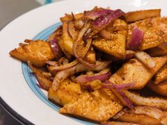 炒馕饼-巴依老爷新疆美食(望京小街店)