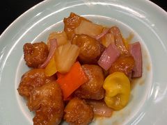 菠萝什果咕噜肉-港丽餐厅(高德置地店)