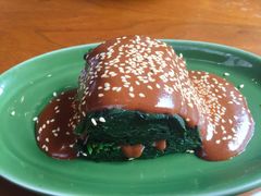 芝麻菠菜-君悦酒店·1881·北京烤鸭