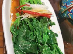 白灼芥兰-烤肉季饭庄