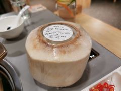 原味椰子冻-烹然四季椰子鸡火锅(团结湖总店)