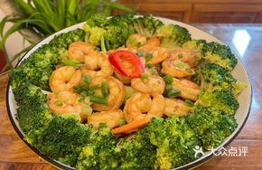 Sam's Shrimp Stir-Fried Broccoli