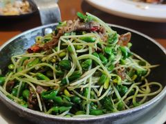 黑豆苗炒肥牛-58度品质川菜馆(经一路店)