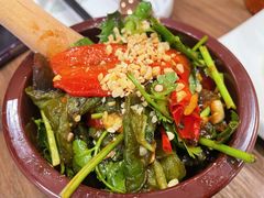 青椒擂皮蛋-云海肴·汽锅鸡·云南菜(广安门天虹店)