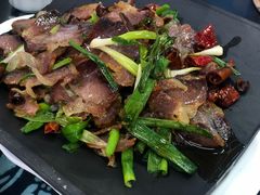 农家炒火腿-古道惠风饭庄
