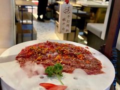 手打鲜椒嫩牛肉-渡娘火锅(大兴大悦春风里店)