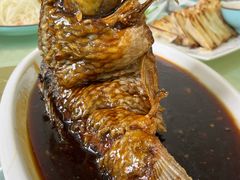 罾蹦鲤鱼-奥华餐厅·老张记(台基厂店)