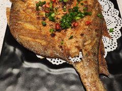 烤东海大黄鱼-九府羊·鲜羊火锅·烤串(新华路店)