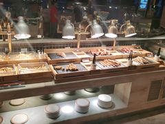 面包甜点陈列柜-比格比萨自助(宋家庄店)