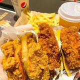 K记断货王肉霸堡终于回归啦！好吃哭！
