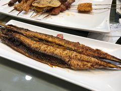 烤秋刀鱼-阿里巴巴烧烤(嘉鸿花园店)
