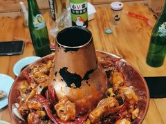 -小V家秘制火锅鸡(钟源小区店)