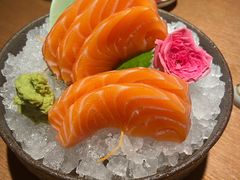 三文鱼刺身-水之惠鲜鱼料理(王府大街店)