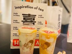 莓莓芒芒甘露-喜茶(东莞汇一城店)