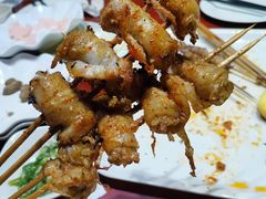 烤酸菜五花肉卷-金刚山烧烤(中山路店)