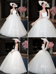 点击看大图 -艾拉·女王婚纱礼服馆