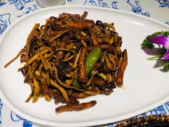 茶树菇焗牛柳-江南韵·无锡太湖文化体验餐厅(凤凰天街店)