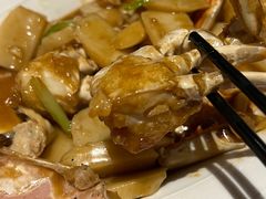 东海梭子蟹炒年糕-南麓·浙里(外滩店)