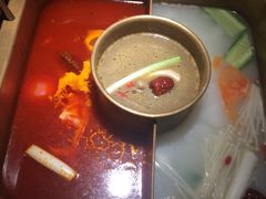 番茄锅+菌汤+骨汤-大渝火锅(太仓万达店)