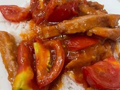 番茄猪扒饭-好好滋味茶餐厅
