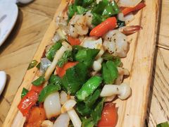榄油菌菇凤尾虾-新梅华(太仓万达店)