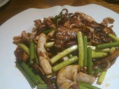 比管鱼炒五花肉-隆喜元鱼汤包·海鲜(中联广场店)