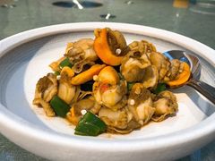 凉拌秋葵扇贝-四季厨房 鲁菜·孔府烤鸭(二环南路店)