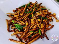 椒盐竹虫-老马餐馆