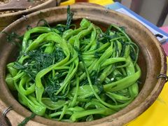 虾酱通菜-汤氏美食台山水步特色黄鳝饭(龙津东路店)