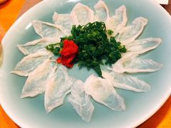 河豚鱼菊盛薄切-天正河鲀·河豚亭(大连店)