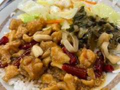 香辣宫保鸡丁豆花饭-永和大王(杨高中路店)