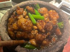 石锅杭椒牛蛙-桂满陇-西湖船宴(西单大悦城店)