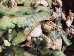 苦瓜炒肉-苗湘食府(十年店)